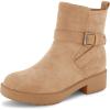imageCUSHIONAIRE Womens Houston strap boot Memory Foam Wide Widths AvailableTan
