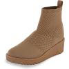imageCUSHIONAIRE Womens Iggy stretch knit wedge boots Memory Foam Wide Widths AvailableTaupe