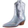 imageCUSHIONAIRE Womens Leon Western boot Memory Foam Wide Widths AvailableLight Blue