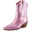 imageCUSHIONAIRE Womens Leon Western boot Memory Foam Wide Widths AvailablePink