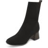 imageCUSHIONAIRE Womens Bishop Stretch boot Memory Foam Wide Widths AvailableBlack