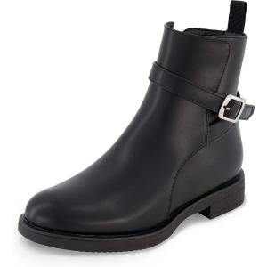 imageCUSHIONAIRE Womens Brumelle strap boot Memory Foam Wide Widths AvailableBlack
