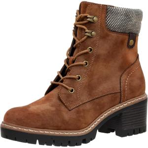 imageCUSHIONAIRE Womens Raya Lace up boot Memory FoamTan