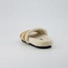 imageCUSHIONAIRE Cuddle Fur Slippers for Women Faux Shearling Slide Sandal Memory Foam Wide Widths AvailableChestnut