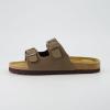 imageCUSHIONAIRE Kids Lane JR Cork footbed Sandal with ComfortBrown Nubuck