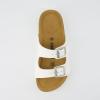 imageCUSHIONAIRE Kids Lane JR Cork footbed Sandal with ComfortWhite Matt