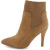imageCUSHIONAIRE Womens Geneva Stretch dress bootie with Memory Foam Padding Wide Widths AvailableCamel