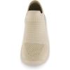 imageCUSHIONAIRE Breeze Easy Slip On Womens Sneakers  Casual Everyday Walking Shoes for Women with Breathable Mesh and ComfortTaupe
