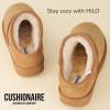 imageCUSHIONAIRE Hilo3 Cozy Suede Womens Slippers Soft Faux Fur Lined Slip On House Shoes for Women with Cushioned Memory FoamForest Green 2