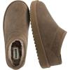 Taupe Earth Genuine Suede