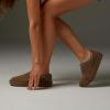 imageCUSHIONAIRE Keto Womens Slippers SlipOn Suede Mule Slipper  Cozy amp Stylish Memory Foam amp Faux Fur Lining Wide Widths AvailableBrown