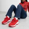 imageCUSHIONAIRE Womens Blaze Stretch Knit Slip on lace Sneaker Memory Foam amp LiteSole TechnologyRed