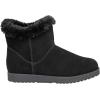 imageCUSHIONAIRE Womens Hethrow Genuine Suede pull on boot Memory Foam amp Wide Widths AvailableBlack Suede