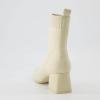 imageCUSHIONAIRE Womens Milo Stretch Ankle Sock Boot  Soft Knit Upper Memory Foam Padding Lightweight 175 Heel Wide Widths AvailableIvory