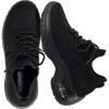 imageCUSHIONAIRE Womens Blaze Stretch Knit Slip on lace Sneaker Memory Foam amp LiteSole TechnologyBlackBlack