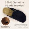imageCUSHIONAIRE Hana Womens Clogs  Comfortable Vegan Suede Clogs for Women  Slip On Potato Shoes with Cork Footbed amp Arch Support  Memory Foam Wide Widths AvailableBlack Corduroy
