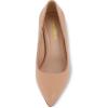 imageCUSHIONAIRE Lola Dress Pump Heels for Women Classic Pointed Toe High Heels with Soft Memory Foam and Durable OutsoleTan Patent