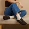 imageCUSHIONAIRE Rusty Genuine Leather Clogs for Women Comfortable Slip On Womens Shoes with Adjustable Buckle and Soft Memory FoamBrown