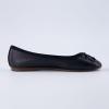 imageCUSHIONAIRE Womens Como Bow Flat with Memory Foam and Wide Widths AvailableBlack