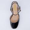 imageCUSHIONAIRE Womens Dancer Round Toe Block Heel Dress Shoe Memory Foam Wide Widths AvailableBlack Patent