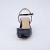 imageCUSHIONAIRE Womens Dancer Round Toe Block Heel Dress Shoe Memory Foam Wide Widths AvailableBlack Patent