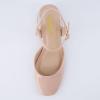 imageCUSHIONAIRE Womens Dancer Round Toe Block Heel Dress Shoe Memory Foam Wide Widths AvailableBlush Patent