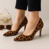 imageCUSHIONAIRE Womens Halsey Dress Pump with Comfort Wide Widths AvailableLeopard