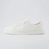 imageCUSHIONAIRE Womens Hashtag lace up Sneaker Comfort Foam Wide Widths AvailableWhite