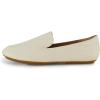 imageCUSHIONAIRE Womens Margo Comfort Flat with Memory Foam Wide Widths AvailableIvory