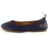 imageCUSHIONAIRE Womens Misty Comfort Flat with Memory Foam Wide Widths AvailableNavy