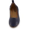 imageCUSHIONAIRE Womens Misty Comfort Flat with Memory Foam Wide Widths AvailableNavy
