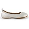 imageCUSHIONAIRE Womens Misty Comfort Flat with Memory Foam Wide Widths AvailableSilver