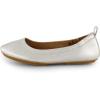 imageCUSHIONAIRE Womens Misty Comfort Flat with Memory Foam Wide Widths AvailableSilver