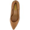 imageCUSHIONAIRE Womens Preston Dress Pump Memory Foam Wide Widths AvailableTan Suede