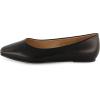 imageCUSHIONAIRE Womens Skipper Flat with Memory Foam Wide Widths AvailableBlack