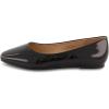 imageCUSHIONAIRE Womens Skipper Flat with Memory Foam Wide Widths AvailableBlack Patent