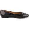 imageCUSHIONAIRE Womens Skipper Flat with Memory Foam Wide Widths AvailableBlack Patent
