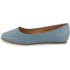 imageCUSHIONAIRE Womens Skipper Flat with Memory Foam Wide Widths AvailableBlue