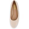 imageCUSHIONAIRE Womens Skipper Flat with Memory Foam Wide Widths AvailableBone Patent