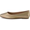 imageCUSHIONAIRE Womens Skipper Flat with Memory Foam Wide Widths AvailableGold