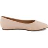 imageCUSHIONAIRE Womens Skipper Flat with Memory Foam Wide Widths AvailableNude