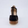 imageCUSHIONAIRE Womens Tizzy Mary Jane Platform Heels Memory Foam Wide Widths AvailableBlack Microsuede