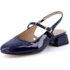 imageCUSHIONAIRE Womens Gogo Round Toe Mary Jane Dress Shoe Memory Foam Wide Widths AvailableNavy