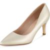 imageCUSHIONAIRE Womens Halsey Dress Pump with Comfort Wide Widths AvailableChampagne