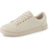 imageCUSHIONAIRE Womens Hashtag lace up Sneaker Comfort Foam Wide Widths AvailableSand