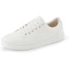 imageCUSHIONAIRE Womens Hashtag lace up Sneaker Comfort Foam Wide Widths AvailableWhite