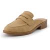 imageCUSHIONAIRE Womens Prescott Slip On Mule Memory Foam Wide Widths AvailableTan
