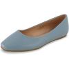 imageCUSHIONAIRE Womens Skipper Flat with Memory Foam Wide Widths AvailableBlue