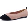 imageCUSHIONAIRE Womens Splendor Knit Flat with Memory Foam Wide Widths AvailableRoseBlack Knit