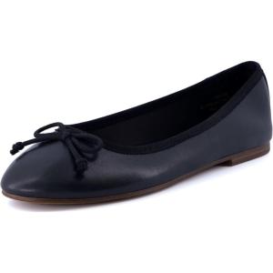imageCUSHIONAIRE Womens Como Bow Flat with Memory Foam and Wide Widths AvailableBlack